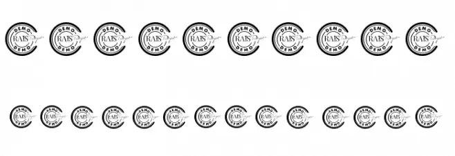 Yummy Pizza Demo Schriftart Anderer Schreiben