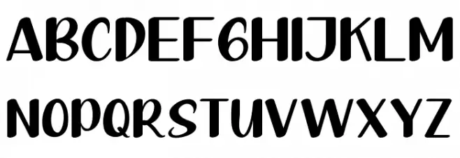 Yummy Pizza Demo Font Litere mari