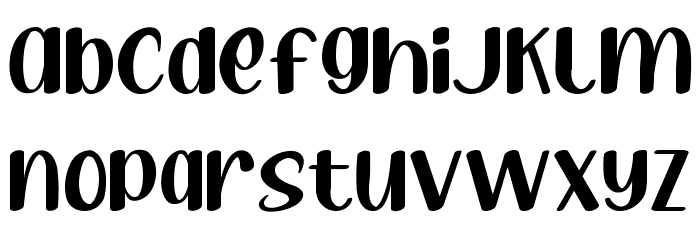 Yummy Pizza Demo Font LOWERCASE
