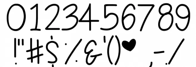 YummyCupcakes Font OTHER CHARS