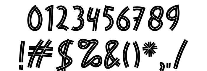 Yumna Regular Font OTHER CHARS
