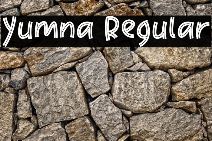 Yumna Regular Example 3
