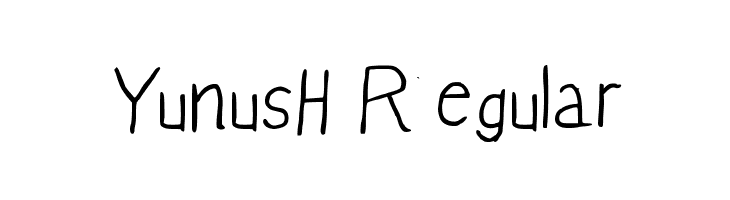 YunusH Regular Font