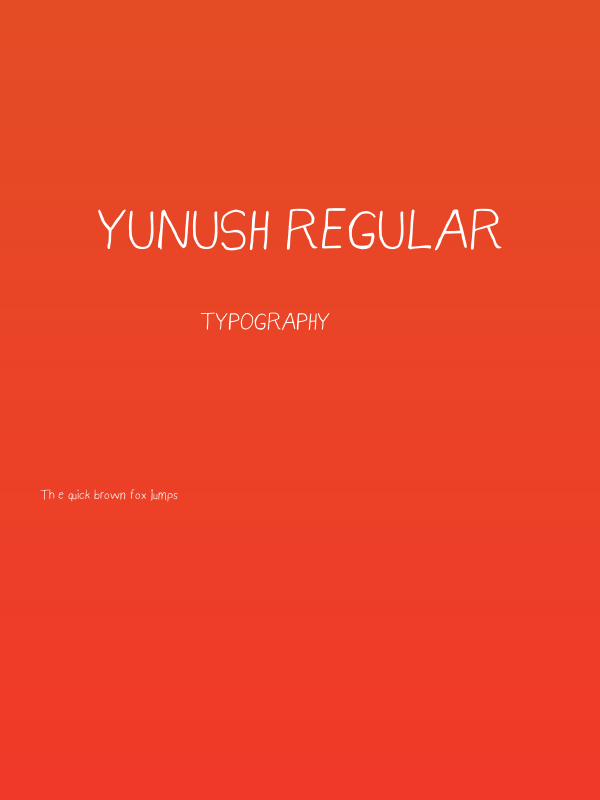 YunusH Regular Poster