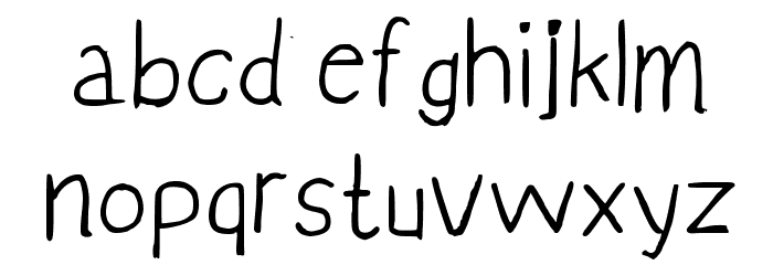 YunusH Regular Font LOWERCASE