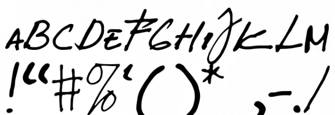 Yuqato Handwriting Font OTHER CHARS