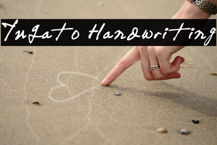 Yuqato Handwriting Example 3