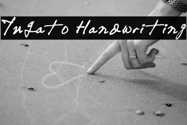 Yuqato Handwriting Font examples