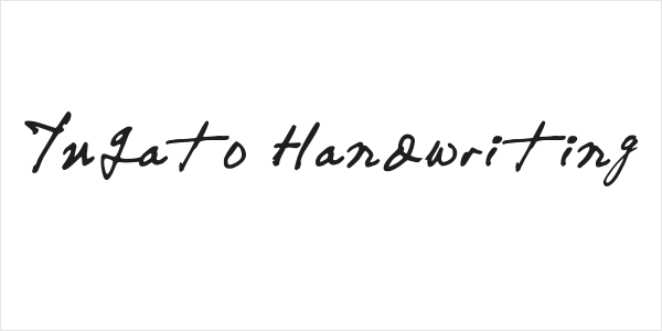 Yuqato Handwriting Logo