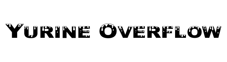 Yurine Overflow Font