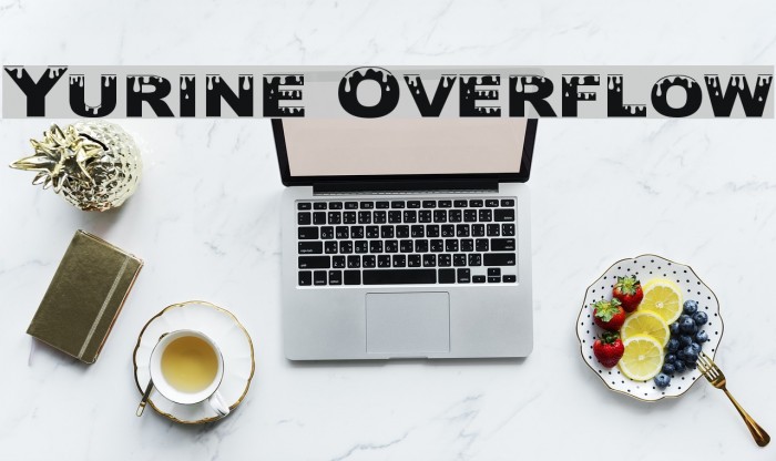 Yurine Overflow Шрифта examples