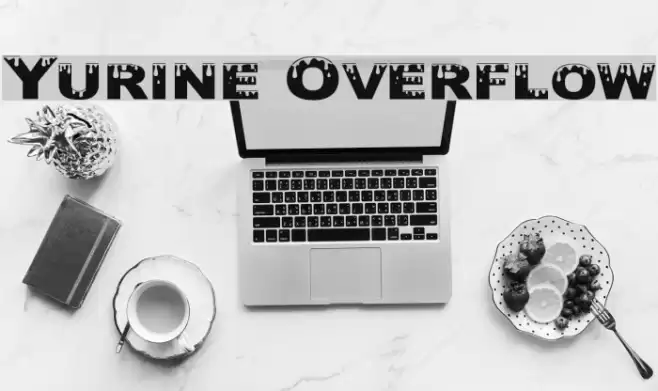 Yurine Overflow Schriftart examples