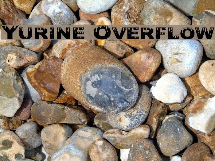 Yurine Overflow Шрифта examples