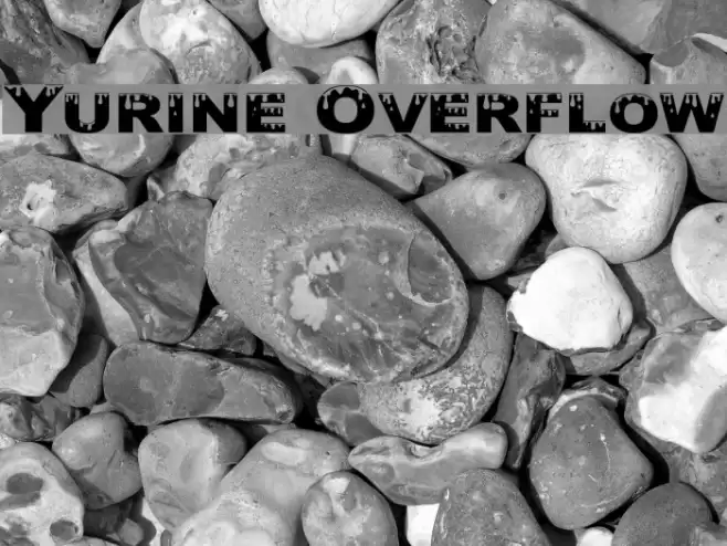 Yurine Overflow Schriftart examples