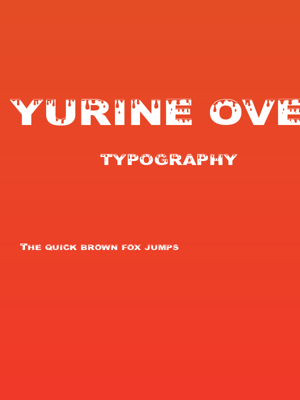 Yurine Overflow Poster