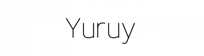 Yuruy  नि: शुल्क फ़ॉन्ट्स डाउनलोड