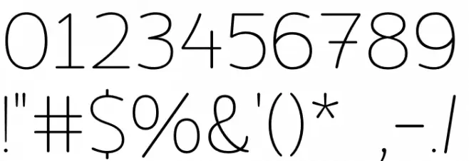 Yuruy Font OTHER CHARS