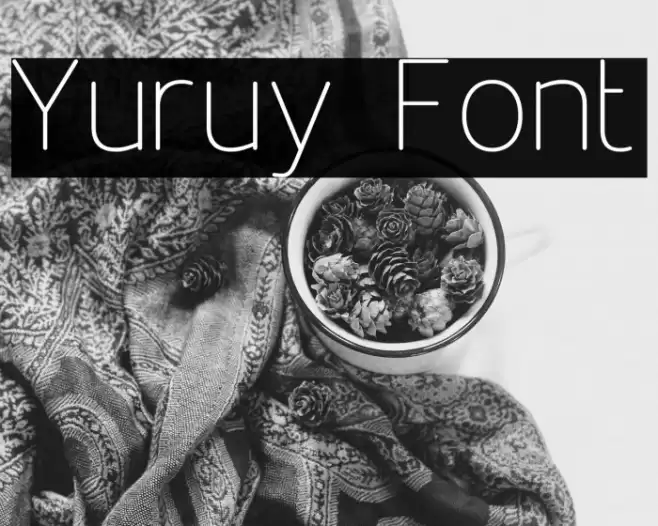 Yuruy Font examples