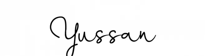 Yussan  Frei Schriftart Herunterladen