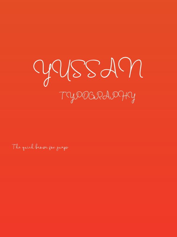 Yussan Poster