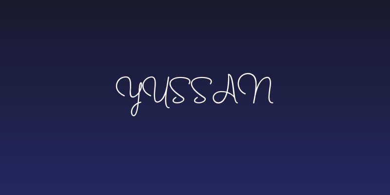 Yussan Social Header