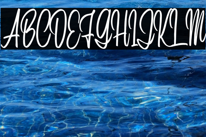 YustinScriptDEMO-Regular Example 2