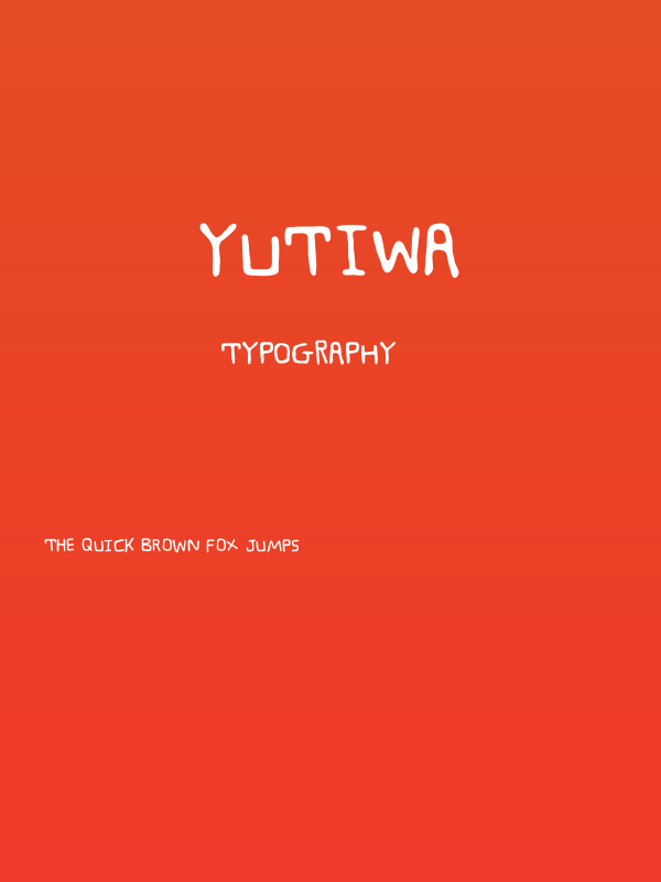 Yutiwa Poster