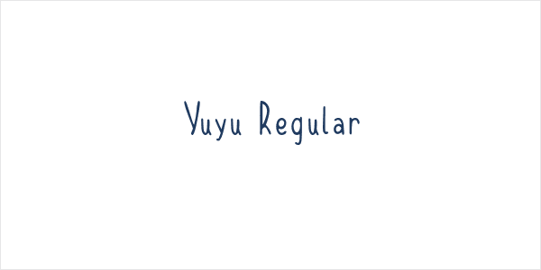 Yuyu Regular Logo