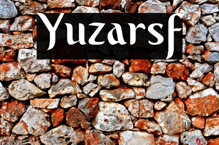 Yuzarsif Example 1