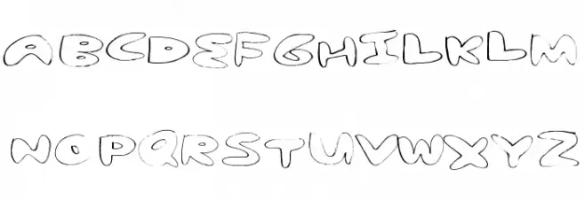 yum nub extended Schriftart Groß