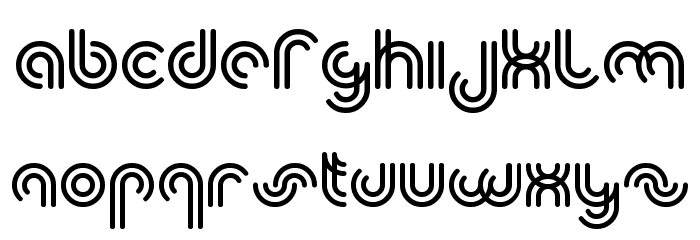 yum Font LOWERCASE