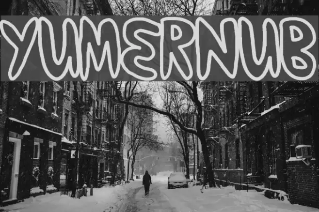 yumernub Font examples
