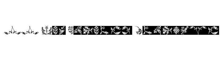 YY Old English Dingbats لخطوط تنزيل