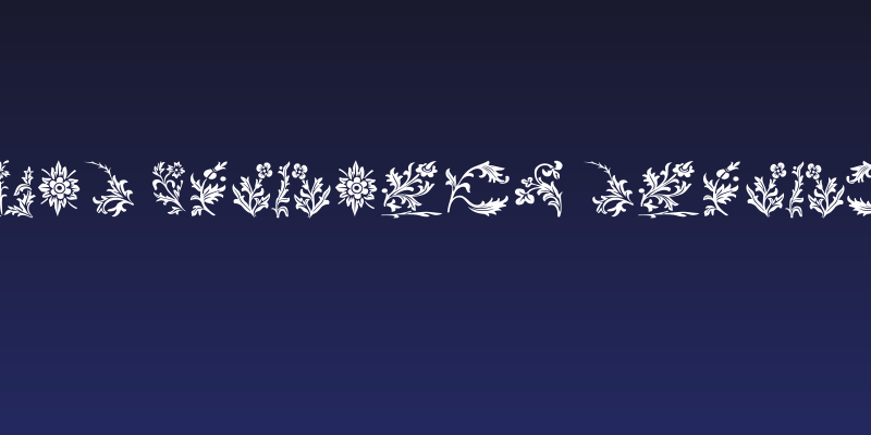 YY Old English Dingbats Social Header