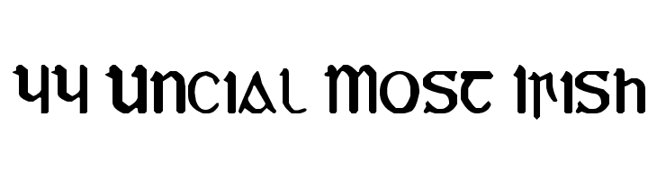YY Uncial Most Irish Font
