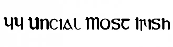 YY Uncial Most Irish  Descarca Fonturi Gratis