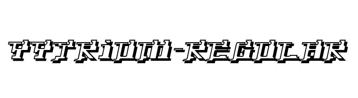 Yytrium-Regular Font