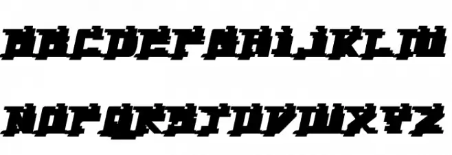YytriumBack-Regular Schriftart Groß