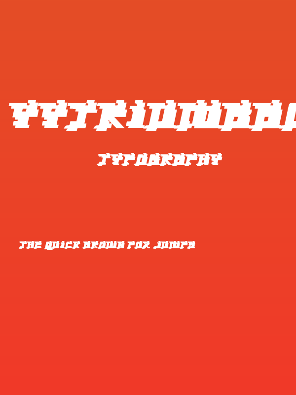 YytriumBack-Regular Poster