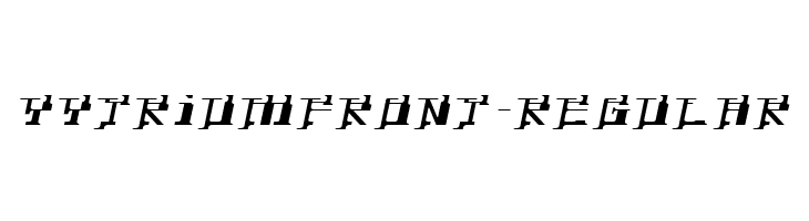 YytriumFront-Regular  नि: शुल्क फ़ॉन्ट्स डाउनलोड