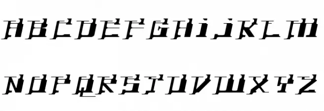 YytriumFront-Regular Schriftart Groß