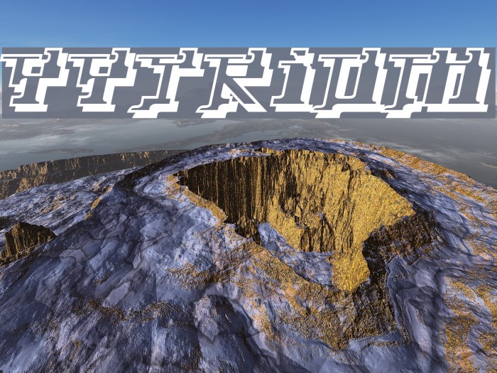 Yytrium Font examples