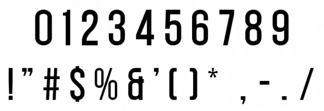 Z BONUS 01 フォント その他の文字