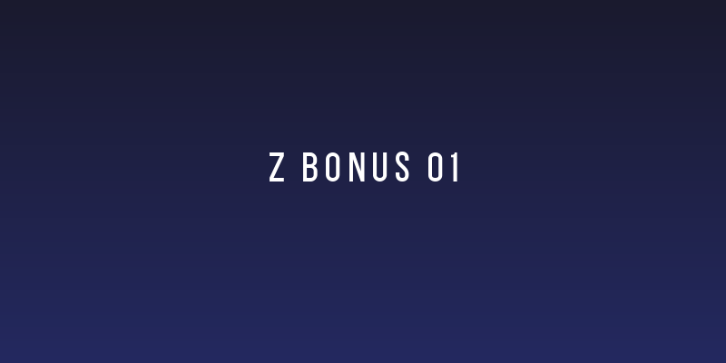 Z BONUS 01 Social Header