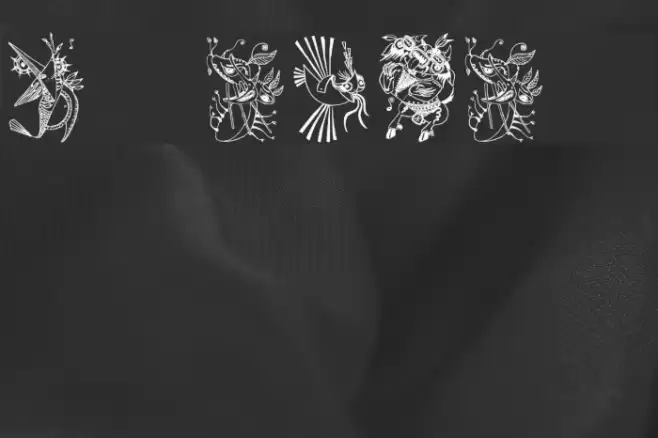 Z-Most Critter 2 Font examples