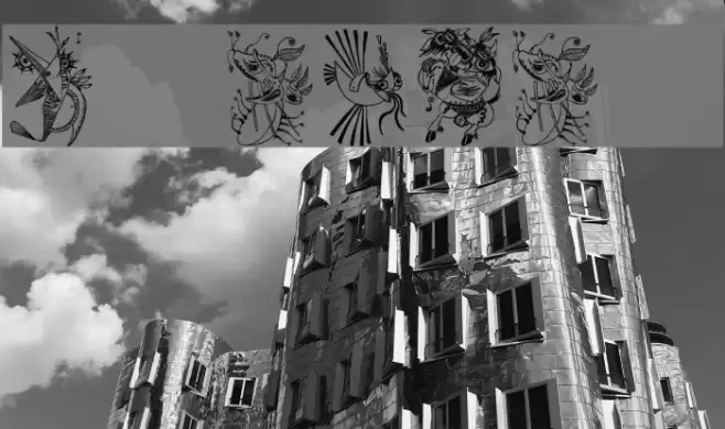 Z-Most Critter 2 Font examples