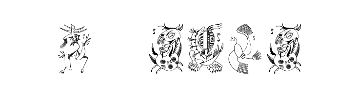 Z-Most Critter Fonte