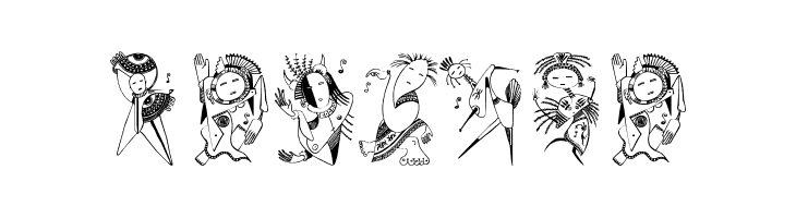 Z-Most Kachina 1 Schriftart