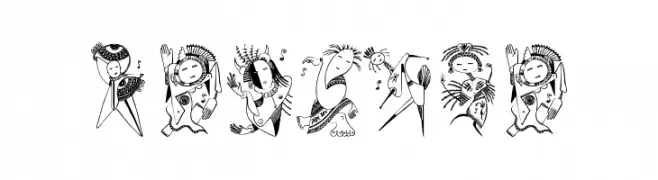 Z-Most Kachina 1  Frei Schriftart Herunterladen