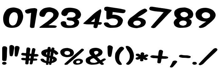 Z machine [sRB] Font OTHER CHARS